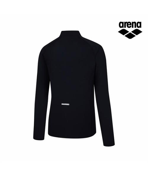Alena Solar Lab Men'S Zip-Up Rash Guard A6Bm1Rr14Blk