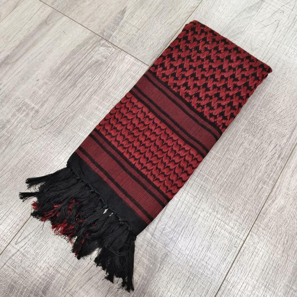 All-Cotton Camouflage Jacquard Arab Headscarf and Shawl