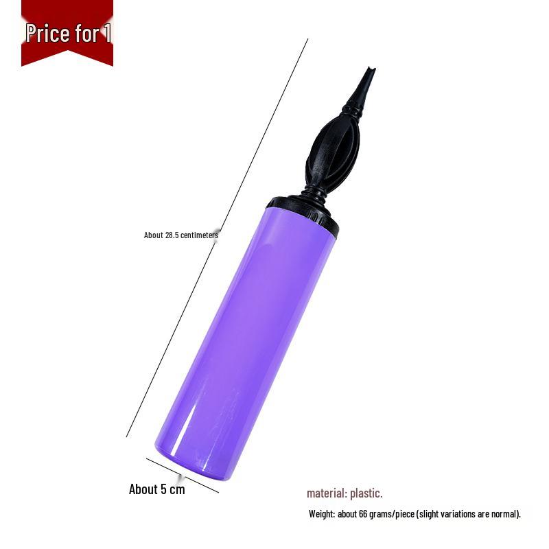 Latex Aluminum Balloon Pump: Manual Inflatable Air Pump for Balloons and Swimming Rings