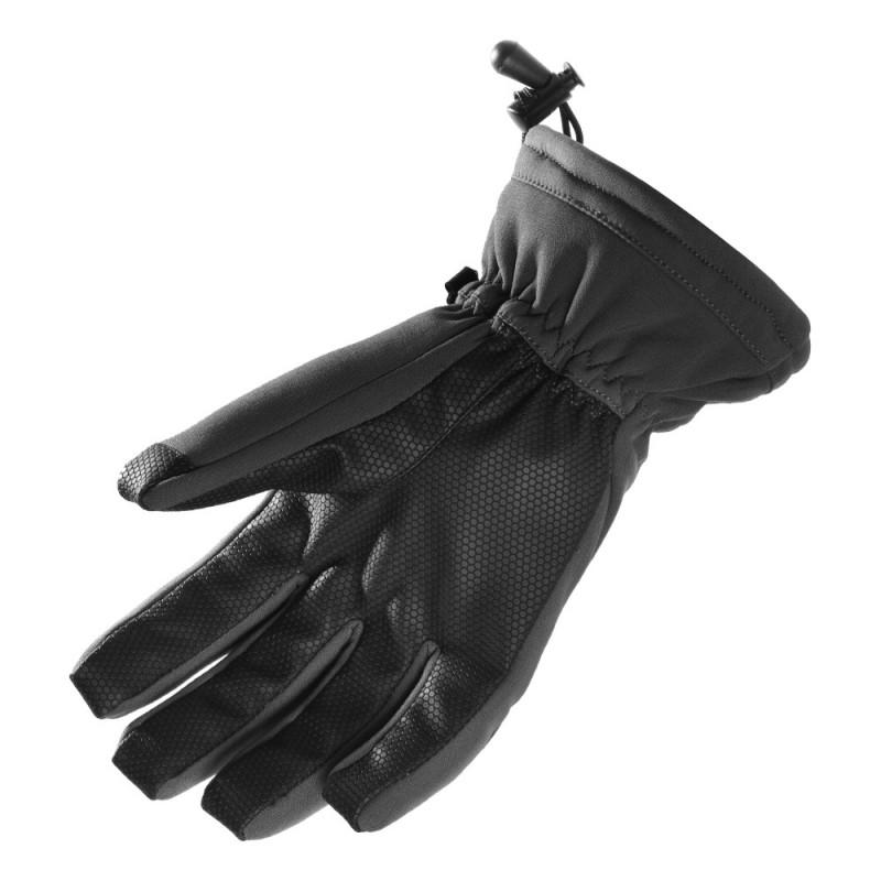 Unisex Fleece-Lined Stretch Ski Gloves Snowboarding Alpine Skiing Warm Flexible PU Coated