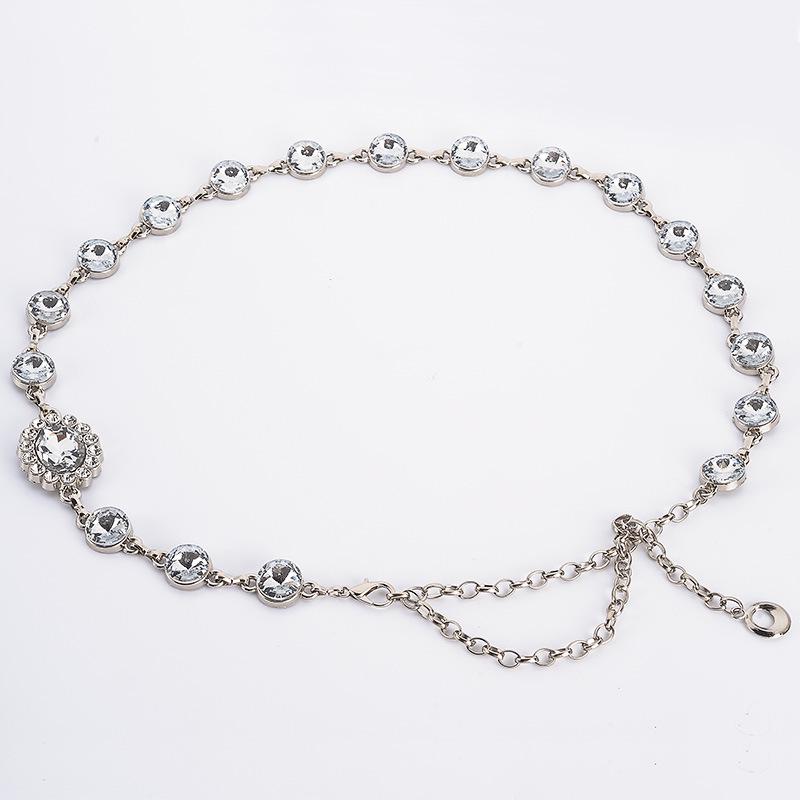 

Европейский и американский женский пояс со стразами - этнический стиль, цепочка на тело