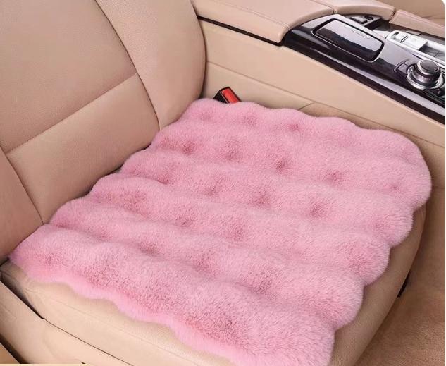 Plush Car Seat Cushion Universal Winter Warm Vehicle Seat Cover Ultra-Soft Auto Chair Protector Pad for Car Interior Accessories