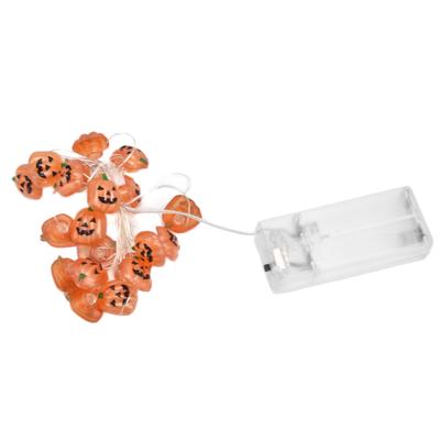2m 20LED Pumpkin String Lights Battery Powered Decorative Lamp for Outdoor Indoor Halloween Party
