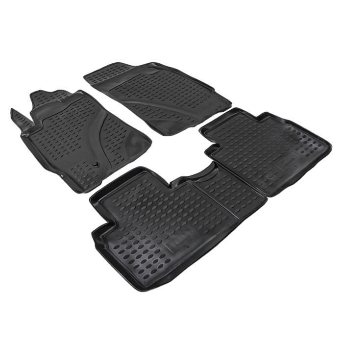Tapis De Sol - Tribute - Compatible Ford Maverick 2001-2007 - Caoutchouc 3D - Toutes Saisons - Set