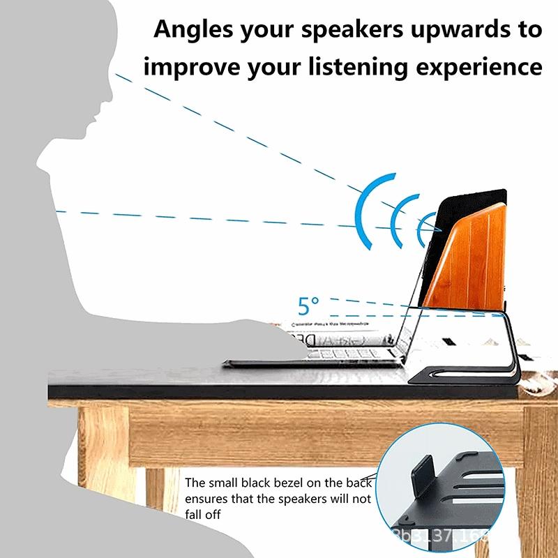 Desk Surround Sounds Speaker r Speaker Heightened Stand Mount Anti-vibration Feet Sound Box Mounts