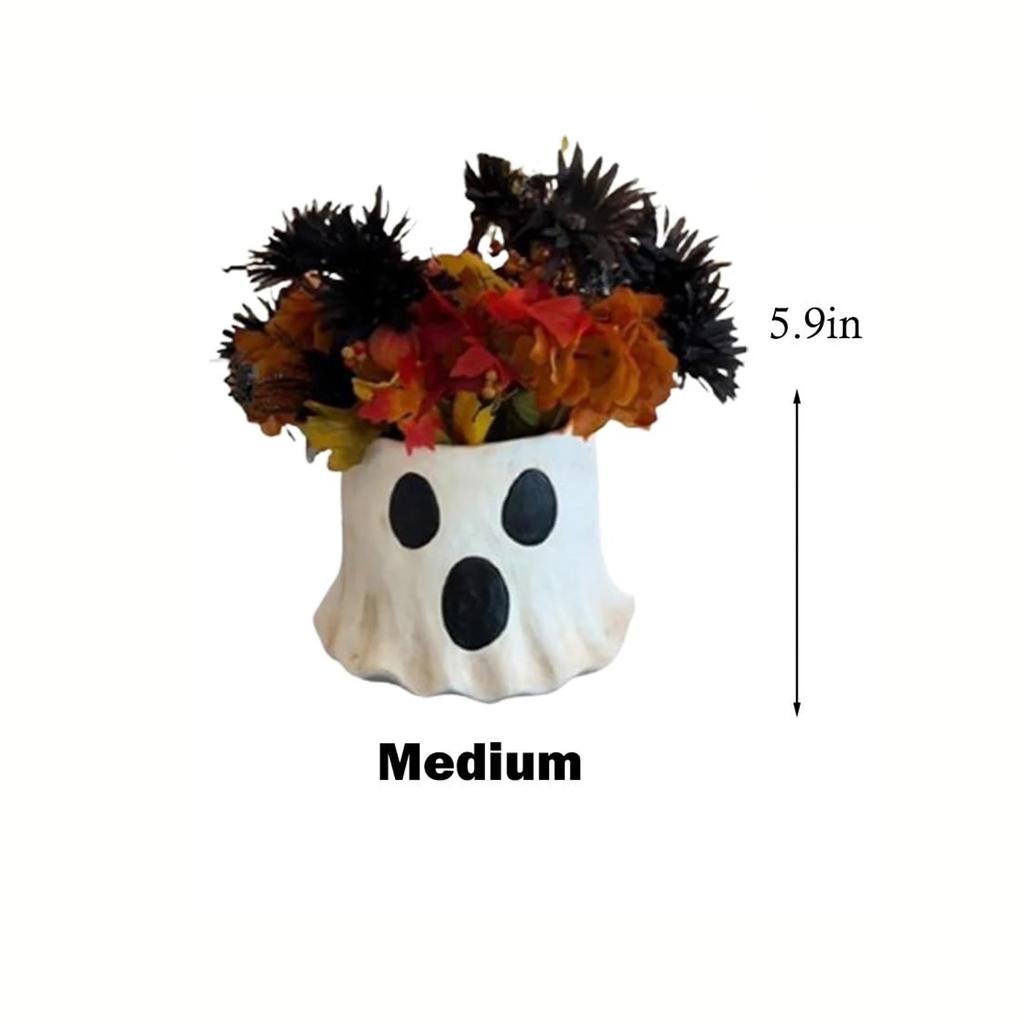 Latest Models Estatuilla Fantasma Resina Decoración Halloween Dedo Medio Divertido Figura Regalo Fiesta Certificado Envío Gratis