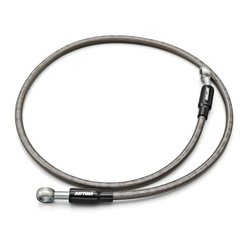 Daytona Brake Hose for Stainless Steel with Banjo Nichirin No 60576 Hose/Clutch Motorcycles, Mesh, Adapter, High-Spec Line, Twist, 900mm,