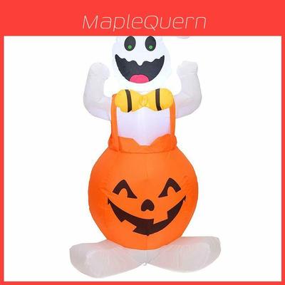 Halloween Inflatable Ghost Pumpkin Outdoor Yard Decor Led Lights
