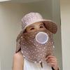 Wide Brim Sun Protection Face And Neck Summer Sunscreen Fashion Protective Cover  Women