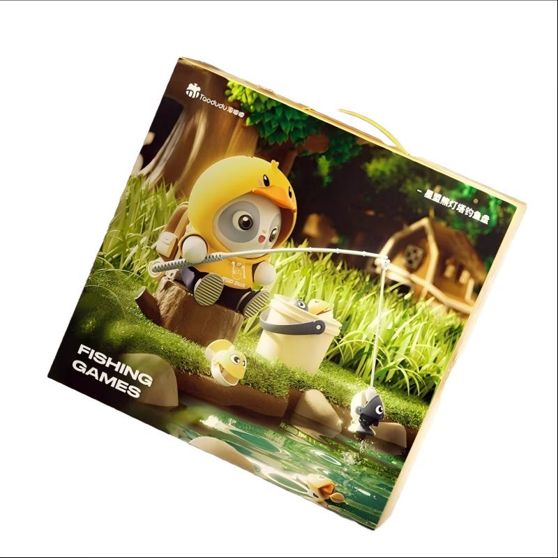 Kids Electric Rotating Magnetic Fishing Game Toy