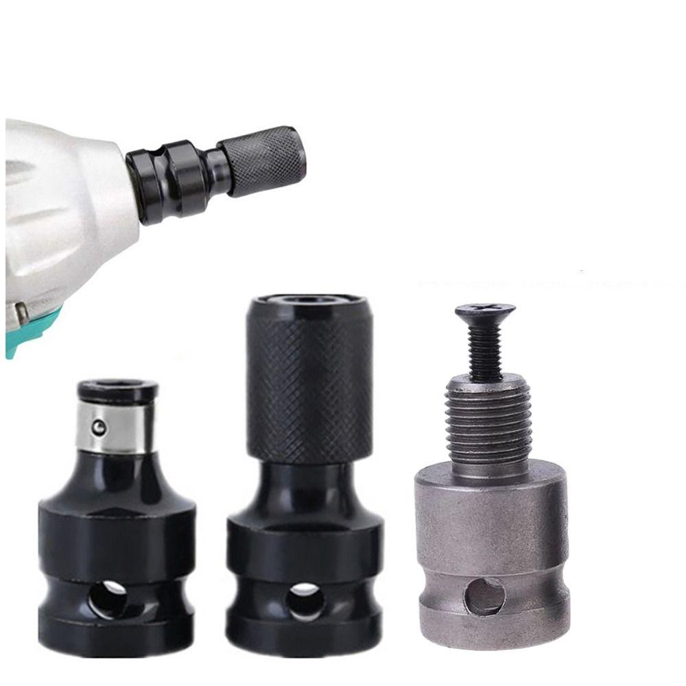 Socket Drill Chuck Converter Ratchet Socket Wrench Socket Adapter Drive Converter Impact Tool