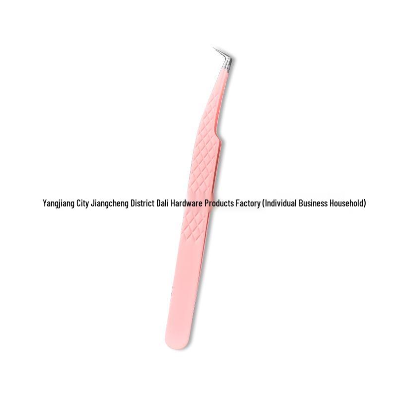 Precision Fiber Tip Eyelash Tweezers for Detailed Grafting and Blooming