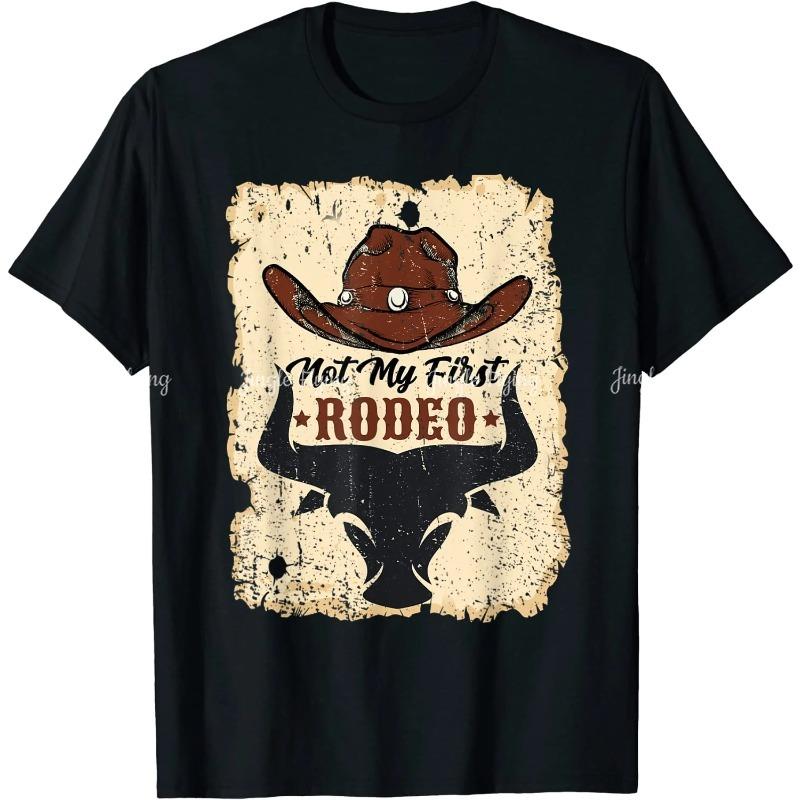 Not My First Vintage Rodeo Western Country Cowboy T-Shirt