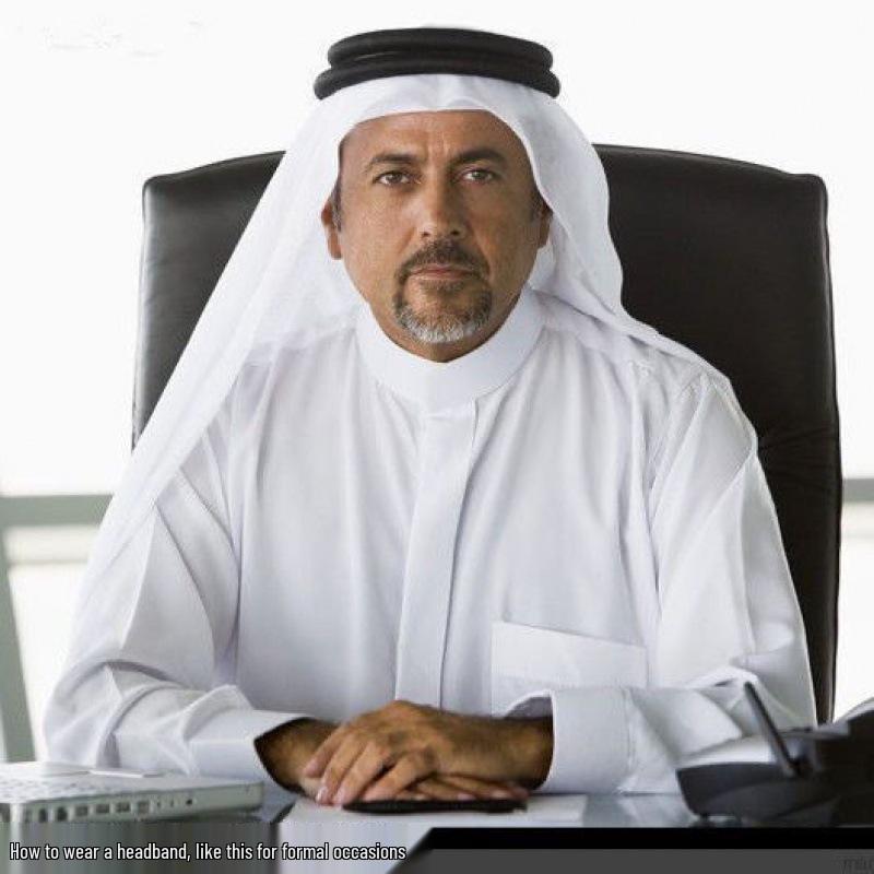 Men's Arabic Headscarf - Popular Design