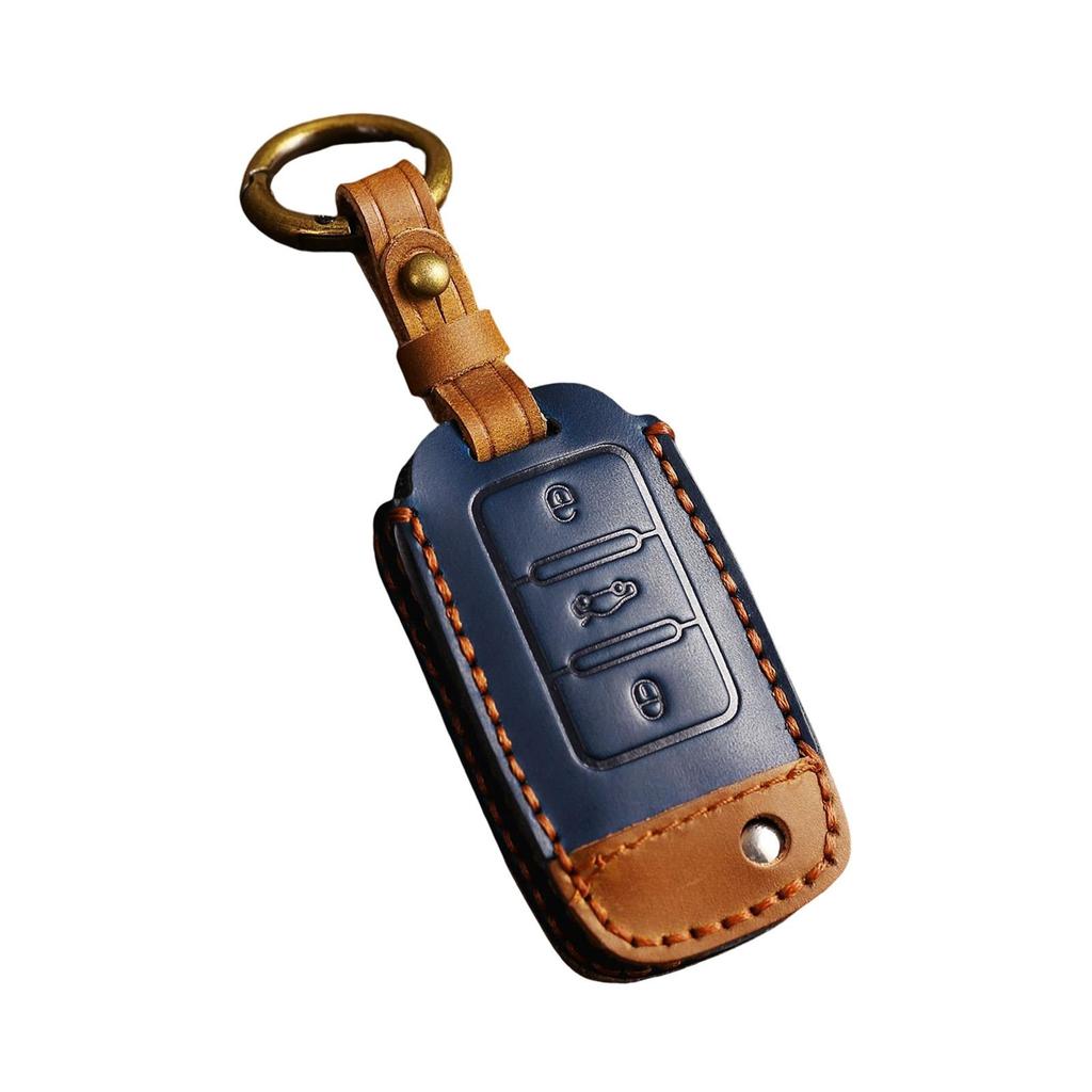 Key Protector Keychain Holder, Protection Texturer, Car Accessories, Leather
