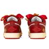 Jordan Air Jordan 1 Slip Resistant Abrasion Resistant Low Top Vintage Basketball Shoes Women's Red White FJ3465-160(Team1302-)