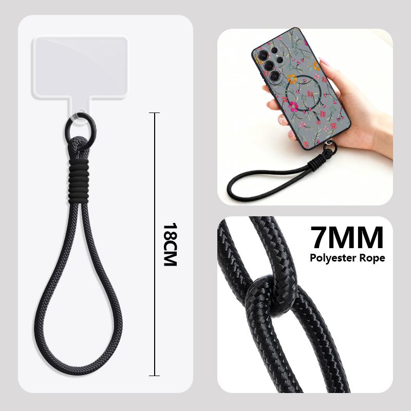 Custodia con Motivo Floreale di Margherita Cartoon per Samsung S26 S25 Ultra S24 S23 FE S22 A15 A16 A17 A35 A36 A37 A54 A55 A56 A57 5G Copertura Ibrida Magnetica Opaca
