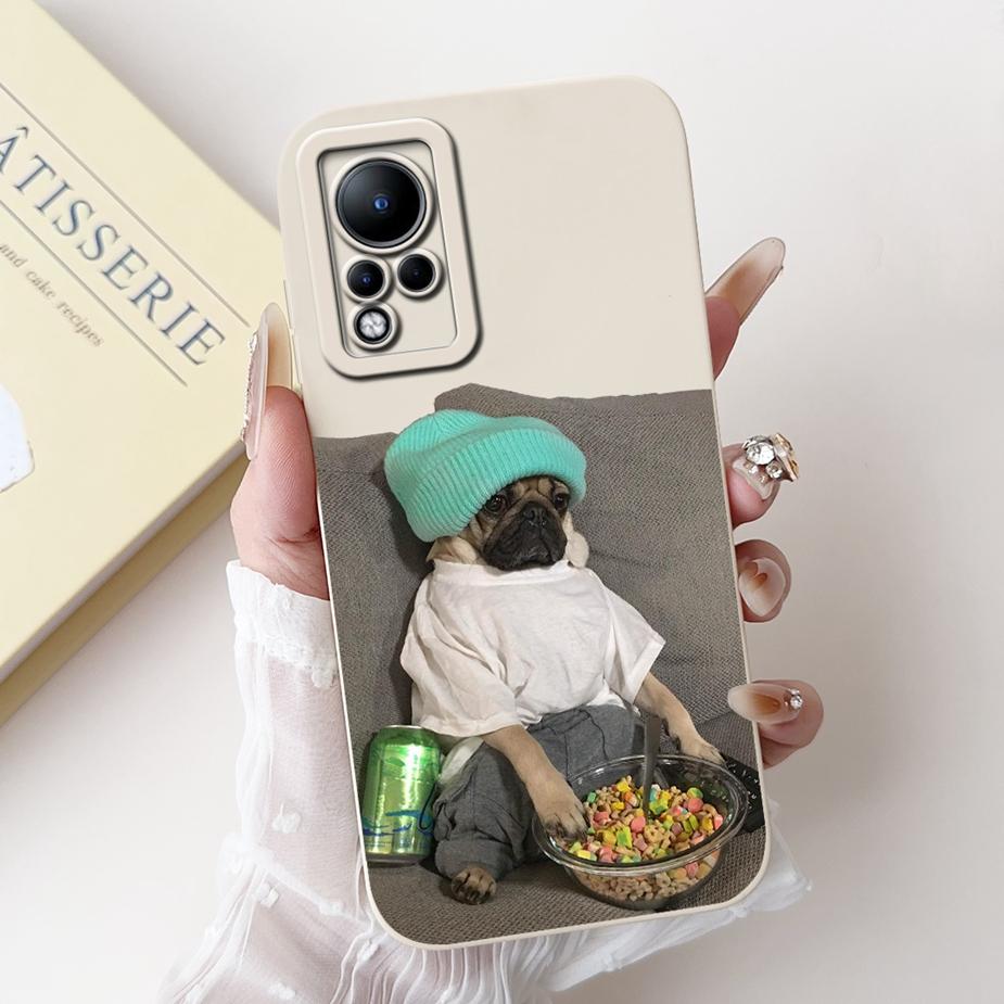 For Infinix Note 11 Case Cute Panda Cartoon Cover Shockproof Soft TPU Phone Case For Infinix Note 11s Note11 Pro X697 X698 Shell