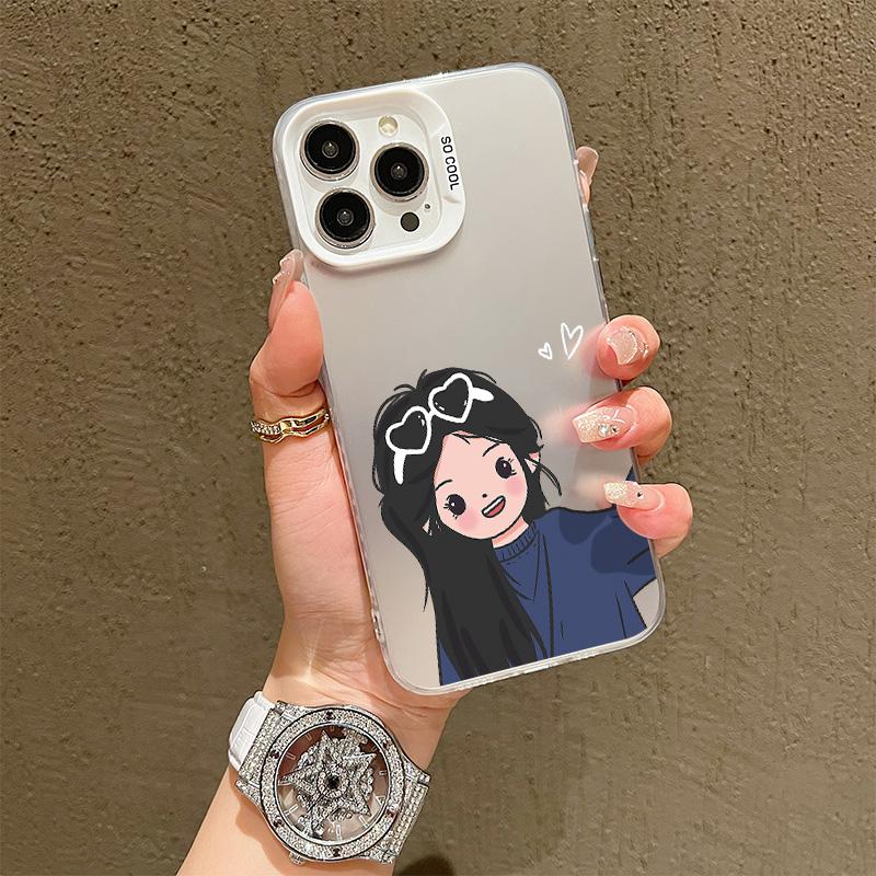 

Silicone Case For Xiaomi Redmi A5 A3 A1 Plus iPhone 17 16 15 14 13 12 11 Samsung A06 A16 A26 A36 A56 Cover DIY Painted Cartoon Shockproof Phone Bumper Infinix Hot 30