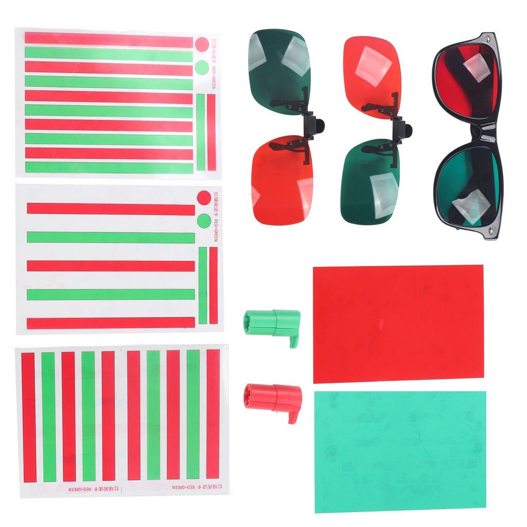 Protanopia Anerythrochloropsia Reading Device Amblyopia Correct Color Blindless Training Glasses