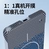 Applicable to Samsung S26UItra borderless magnetic mobile phone case Kevlar pattern s25plus ultra-thin S24 protective case
