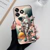 For Oukitel C51 Case C 51 Cute Fashion Panda Flower Cover Silicone Soft Slim Coque Funda Case For Oukitel C51 OukitelC51 Bumper