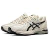 Asics Gel-Flux Comfortable Fabric Synthetic Leather Durable Breathable Low-Top Casual Running Shoes Women sneaker Gray Black 1012B632-020