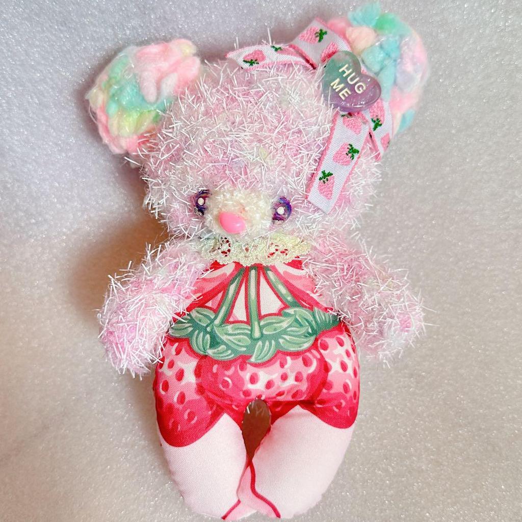 [USED] Hoppeya Artist Wool Bear Teddy Bear Handmade Plush Toy