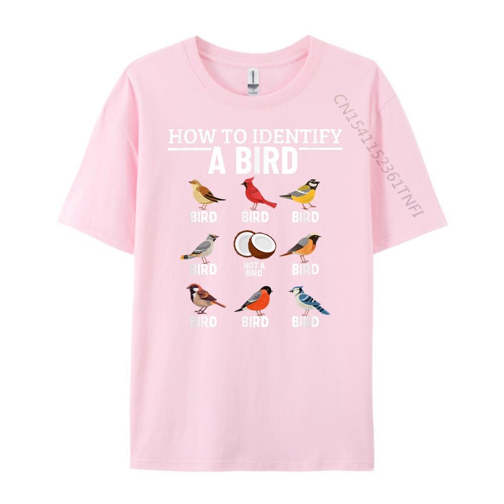 How To Identify A Bird Funny Bird Watching Brand T Shirt TShirt Tee Shirt  Hip Hop