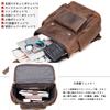 Luufan Genuine Leather Backpack for Men, Large Capacity Business Backpack, Fits 17-inch Laptops, A4B4 File Storage, Durable Cowhide Leather Daypack