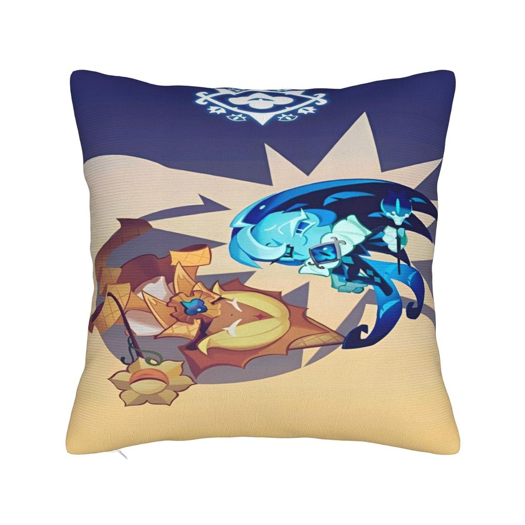 Cookie Run Kingdom Printed Pillowcase Cushion Cover anime cartoon Pillow Covers New Style Home Decorations Zippered Multi Size