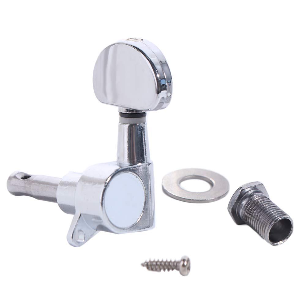 6Pcs 3 Left/Right Machine Heads Guitar String Tuning Pegs  Musical Instrument Accessories