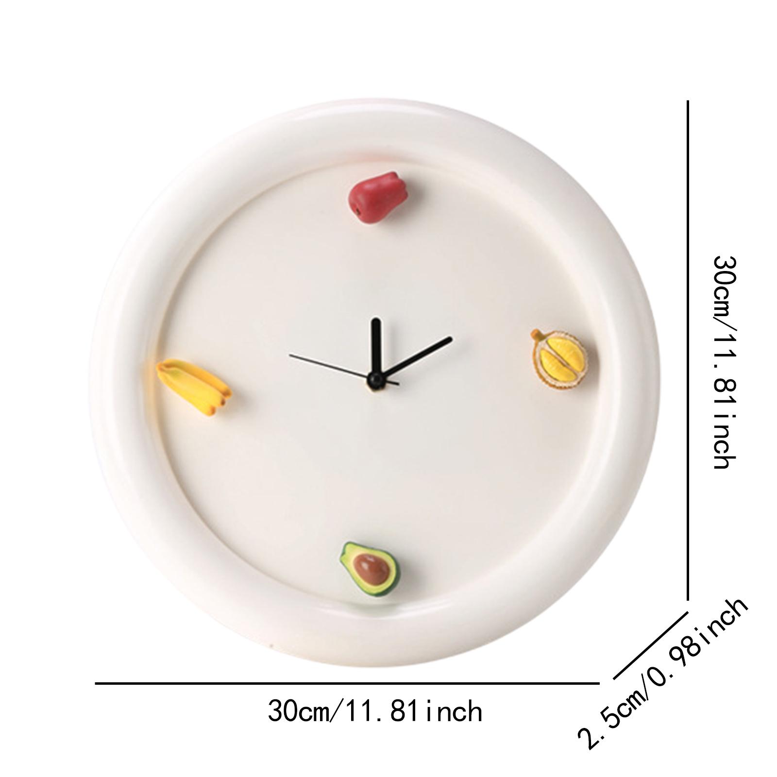

Настенные часы Модные Бесшумные Современные Креативные Деревенские Декоративные часы Маленькие часы для столовой, домашнего офиса, декора ванной комнаты