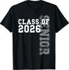 Class of 2026 Senior 2026 Graduation 2025 Student T-Shirt