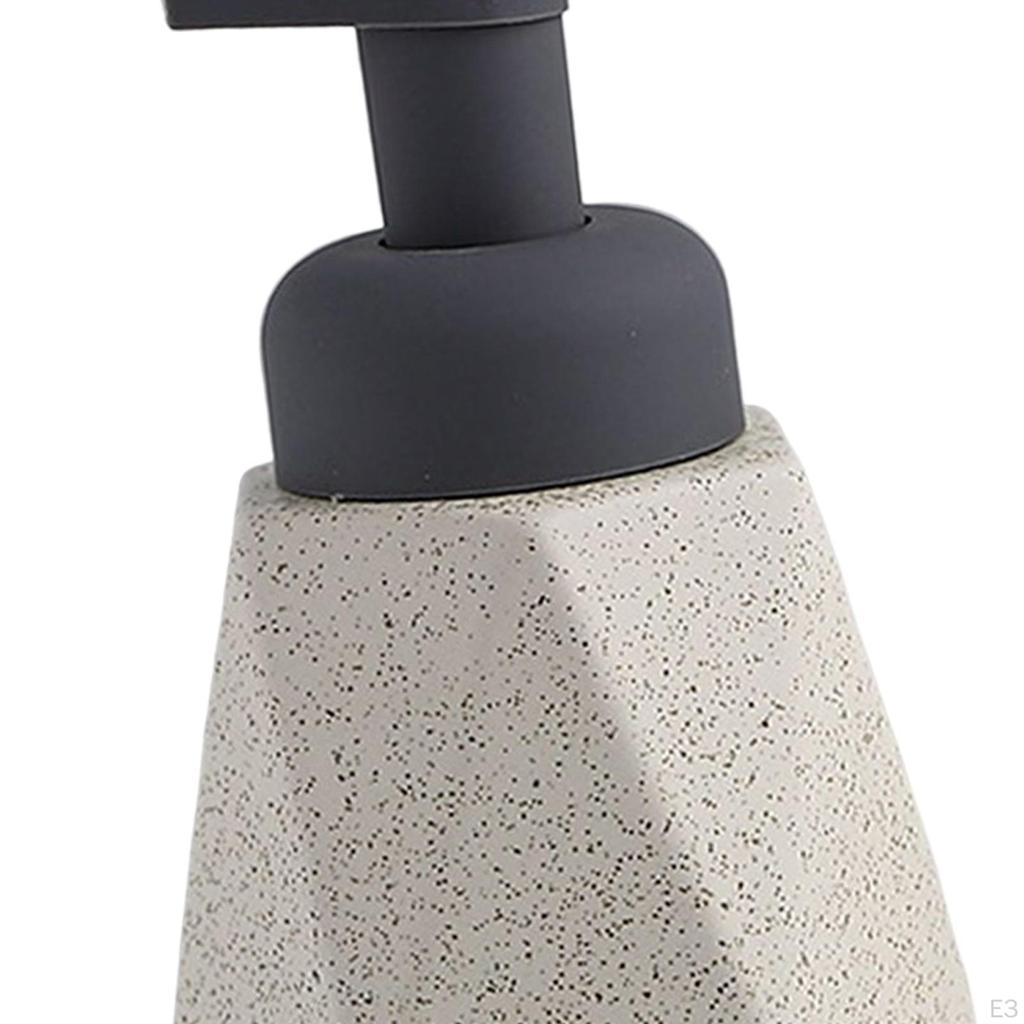 1 Piece Liquid Soap Dispenser Ceramic Lotion Shower Gel Handwash Container for Countertop Hotel