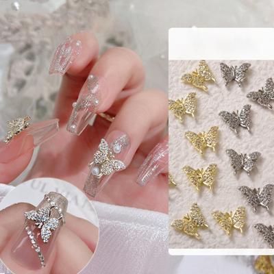 Stylish Nail Art Decors Easy To Paste 3D Effect Manicure Design