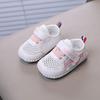 Baby Kleinkind Leinenschuhe mit Klettverschluss für Sommerausflüge und zum Spielen