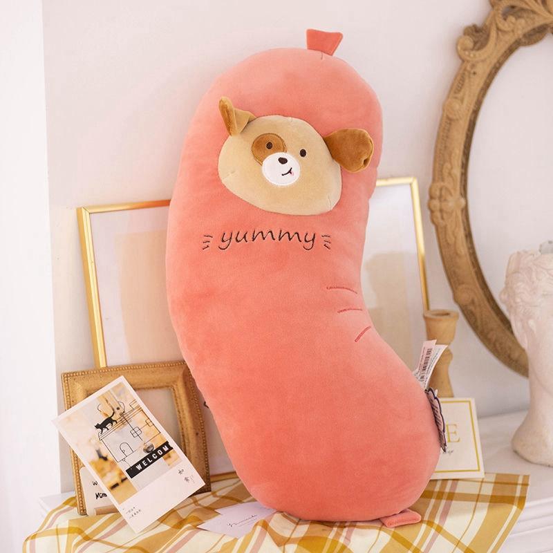 50CM Five-flower Broiler Leg Cartoon Large Plush Toy Poked Egg Sofa Cushion Pillow Doll For Children's Birthday Christmas Gift