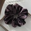 High-Elasticity Golden Velvet Hair Scrunchies for Women – Autumn/Winter Collection