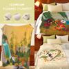 Game A-A S-Short H-Hike Throw Flannel Throw Blanket, Lightweight Cozy, Durable Washable Cute Cool