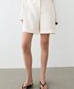 Masimodutti 100% Linen Pleated Shorts