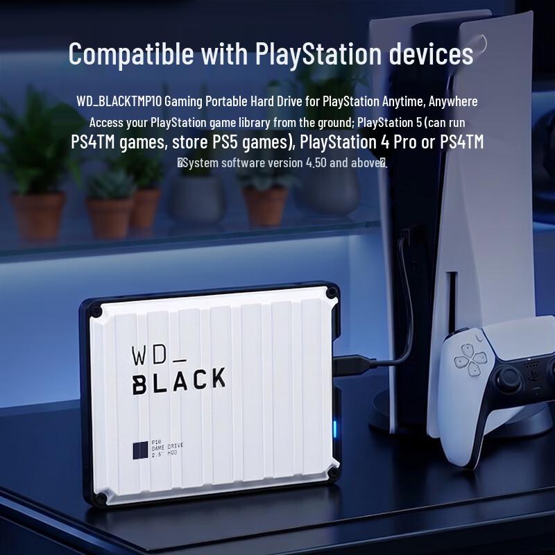 Western Digital WD_BLACK P10 6TB Portable External Hard Drive