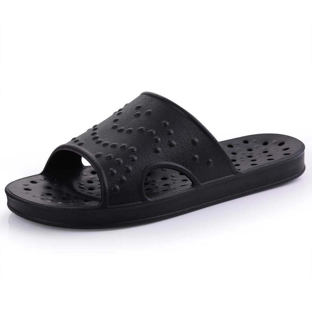 Fashion Comwarm Shower Slides For Women Men Soft Bathroom Flats Shoes Couple House Non-Slip Slippers Light Quick Drying Pool Beach Slide