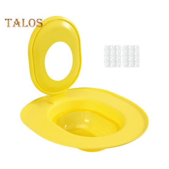 

Комплект для обучения кошачьему туалету, универсальное сиденье для писсуара, горшок, система обучения кошачьему туалету, многоразовое сиденье для обучения кошачьему туалету, инструмент для уборки домашних животных жёлтый