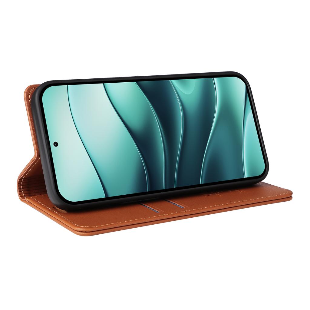 YIKATU YK-001 For Xiaomi Redmi Note 14 5G Case Stand Leather Phone Cover Strong Magnetic Closure