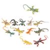 12Pcs/set Colorful Simulated Lizard Models Kids Children Animal Toys Teaching Props Tools