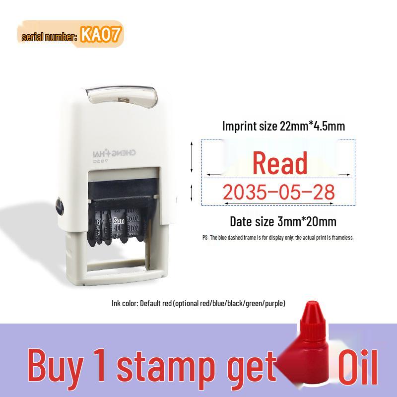 Adjustable Date Stamp for Teacher Feedback: Year, Month, Day Encouragement and Praise Tool