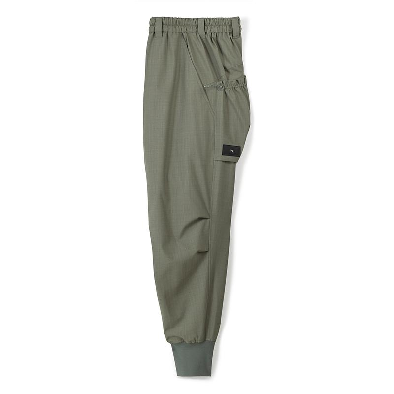 

Y-3 Ripstop Cuffed Pant Stone Green Men Bottoms IP7666 L