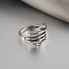 Retro Punk Style Devil Finger Ring for Men and Women – Antique Silver