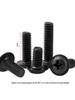 Carbon Steel Electroplated M4 Flat & Round Head Screws with Washers